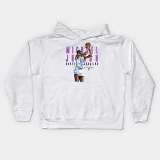 Michael Jordan Aesthetic Tribute 〶 Kids Hoodie